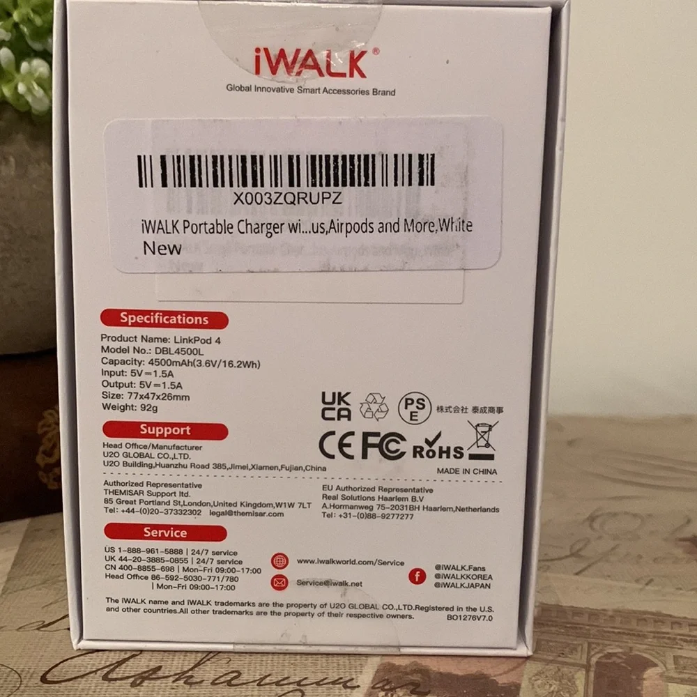 IWALK Docking Battery For IPhone (White)